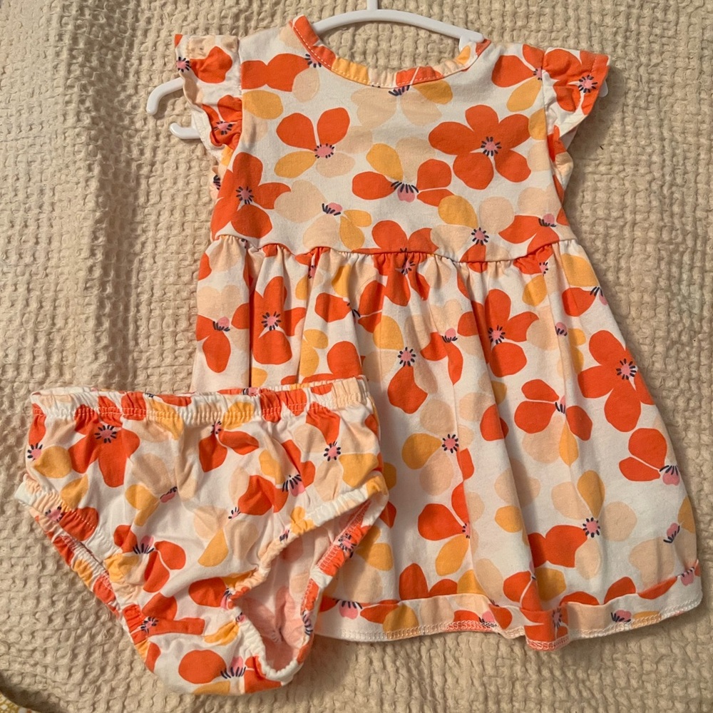 Old Navy 6 month dress and diaper cover